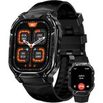 M3e montre connect�e homme - gps 480mah batterie de grande capacit� 5atm etanche, boussole altim�tre ...