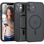 Magn�tique coque iphone 12 compatible magsafe [protection cam�ra int�gr�e] housse ultra fine anti - choc ...