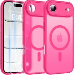 Magn�tique coque pour iphone air avec 2 verre tremp�, compatible avec magsafe, protection d'objectif ...