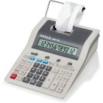 Maul calculatrice de bureau mpp 123 imprimante 2 couleurs 12 chiffres