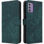 Mdy - housse pour nokia g42 5g etui, rfid protect pu / tpu cuir coque magnétique portefeuille, vert Mdy - housse pour nokia g42 5g etui, rfid protect pu / tpu cuir coque magnétique portefeuille, vert