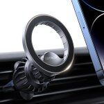 Mdy - support tlphone voiture aimant, [20 x n52 aimants] 360rotation, crochet mtallique amlior, ...