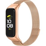 Mtal bracelet compatible avec samsung galaxy fit 2 pour femme homme, acier inoxydable en mtal, bracelet ...