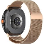 Mtal bracelet pour samsung galaxy watch 8 (40mm 44mm), hommes et femmes magntique acier inoxydable ...
