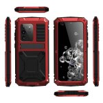M�tal etui pour samsung galaxy s20 ultra chantier lourd avec baillou protecteur d'�cran en verre housse ...