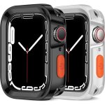 Mevronisshop - 2 pi�ces robuste coque compatible avec apple watch coque s�rie 9 8 7 41mm s�rie 6 se 5 ...