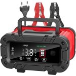 Mevronisshop - 20a chargeur de batterie voiture 12v / 24v auto intelligent avec ecran lcd pour voiture ...