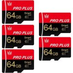 Mevronisshop - lot de 5 cartes m�moire tf haute vitesse 64 go avec adaptateur uhs - i c10 a1 pour tablette, ...