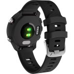 Mevronisshop - bracelet de 20 mm de large pour garmin forerunner 245 / 645 music, garmin vivoactive 3 ...