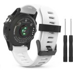 Mevronisshop - bracelet de montre compatible avec garmin fenix 3 / 3 hr / 5x / 5x plus / tactix charlie ...