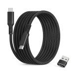 Mevronisshop - c�ble usb c vers type c 60w 3m avec adaptateur usb, charge rapide cordon pd chargeur pour ...