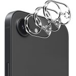 Mevronisshop - cam�ra protection pour iphone 16e / iphone 17e, 3 pi�ces verre tremp� cam�ra arri�re protecteur ...