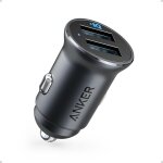 Mevronisshop - chargeur allume cigare powerdrive 2 alloy - chargeur voiture avec 2 ports usb 24w 4. 8a ...