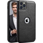 Mevronisshop - coque en cuir pu pour iphone 11 pro, protection de l'objectif de l'appareil photo, etui ...