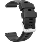 Mevronisshop - compatible avec forerunner 255 / vivactive 4 / venu 2 bracelet, 22mm silicon sport remplace ...