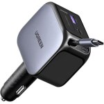 Mevronisshop - nexode 145w 4 en 1 chargeur allume cigare usb c r�tractable chargeur voiture charge rapide ...