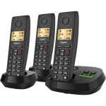Mevronisshop - pure 220a trio - 3 t�l�phones dect sans fil avec r�pondeur - blocage d�appel et fonction ...