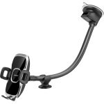 Mevronisshop - support de t�l�phone portable � ventouse pour pare - brise avec bras long et super flexible ...