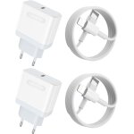 Mfi certifié 2 pack iphone rapide chargeur, 20w usb c rapide chargeur avec 2m câble usb c pour iphone ... Mfi certifié 2 pack iphone rapide chargeur, 20w usb c rapide chargeur avec 2m câble usb c pour iphone ...