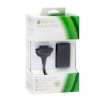 Microsoft xbox 360 play and charge kit - chargeur de batteries + adaptateur secteur + batterie - nimh ...