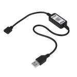 Mini bande lumineuse led sans fil, 5 - 24v, contr�le par t�l�phone, d�coration usb, c�ble rgb, contr�leur ...
