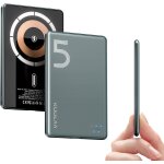 Mini batterie externe magsafe sans fil 5000mah pd 20w usb c input & output batterie portable charge rapide ...