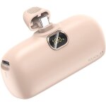 Mini batterie externe powerbank 5000mah pd 20w power bank usb c petite et mignonne compatible avec samsung ...