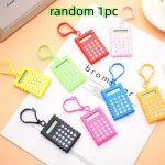 Mini calculatrice numérique portable, kawaii, 8 écrans, dessin animé, porte - clés créatif mignon, fournitures ... Mini calculatrice numérique portable, kawaii, 8 écrans, dessin animé, porte - clés créatif mignon, fournitures ...