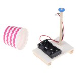 Mini lampe de table en bois, ensemble de jouets electriques intelligents, exprience scientifique pour ...