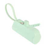 Mini power bank 5000mah plug and play, chargeur portable lger pour voyage en plein air