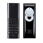 Mini t�l�phone oreillette bluetooth mini mobile micro sim noir