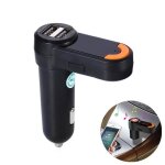 Mini wireless main - libre stéréo bluetooth car kit transmetteur fm 3. 1a dual usb chargeur de voiture ... Mini wireless main - libre stéréo bluetooth car kit transmetteur fm 3. 1a dual usb chargeur de voiture ...