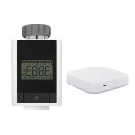 Minuterie de thermostat programmable tuya zigbee, trv, actionneur de valve de radiateur, contrleur de ...
