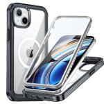 Miracase magntique etui pour iphone 15 360 tout compris preuve militaire de chute et de crash protecteur ...