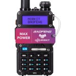 Mk5 8w mirkit edition puissance maximale talkie - walkie kit complet radioamateur avec batterie 1800mah ...