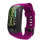 Montre bracelet intelligente gps etanche pour sports et loisirs sf - s908s - bleu