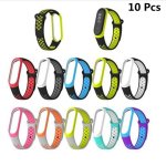 Montre bracelet de rechange pour xiaomi mi band 3 / mi band 4, deux couleurs silicone bande de remplacement(a ... Montre bracelet de rechange pour xiaomi mi band 3 / mi band 4, deux couleurs silicone bande de remplacement(a ...