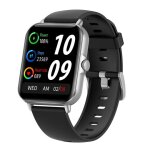 Montre connect�e 1. 69 pouce suivi cardiaque sommeil et tension art�rielle ip67 argent yonis