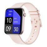 Montre connect�e 1, 85 pouces amoled appels bluetooth suivi sant� rose rose yonis