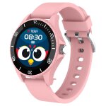 Montre connecte bluetooth enfant etanche ip68 maxlife rose clair