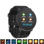 Montre connect�e bracelet podometre cardio homme femme enfant smart watch android ios smartwatch etanche ...