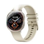 Montre connect�e ecran amoled 1, 32 pouce suivi cardiaque oxyg�ne sanguin ip68 vert yonis