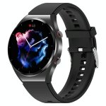 Montre connect�e ecran couleur 1. 32 pouces appels bluetooth ecg cardio noir yonis