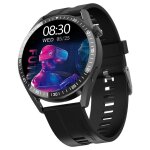 Montre connect�e ecran couleur 1. 32 pouces appels bluetooth sant� ip67 28 modes noir yonis