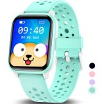 Montre connecte pour enfants, etanche ip68 montre intelligente enfants avec podomtres vert