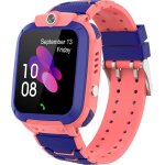 Montre connect�e enfant gps, montre intelligente avec r�veil, lampe de poche, sos podom�tre musique, ...