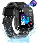 Montre connecte enfant gps / wifi / appel garon fille, montre gps enfant avec tlphone sos chat familial, ...