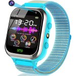 Montre connectée enfant intelligente two - way call smartwatch téléphone sos jeux réveil bleu Montre connectée enfant intelligente two - way call smartwatch téléphone sos jeux réveil bleu