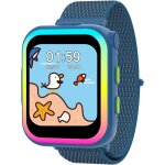 Montre connectée enfant smartwatch garçon fille avec appareil photo jeux musique bleu Montre connectée enfant smartwatch garçon fille avec appareil photo jeux musique bleu