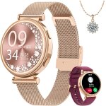 Montre connectée femme, 1. 27 hd smartwatch avec appel, santé au féminin, 120 + sports, 24h fréquence ... Montre connectée femme, 1. 27 hd smartwatch avec appel, santé au féminin, 120 + sports, 24h fréquence ...